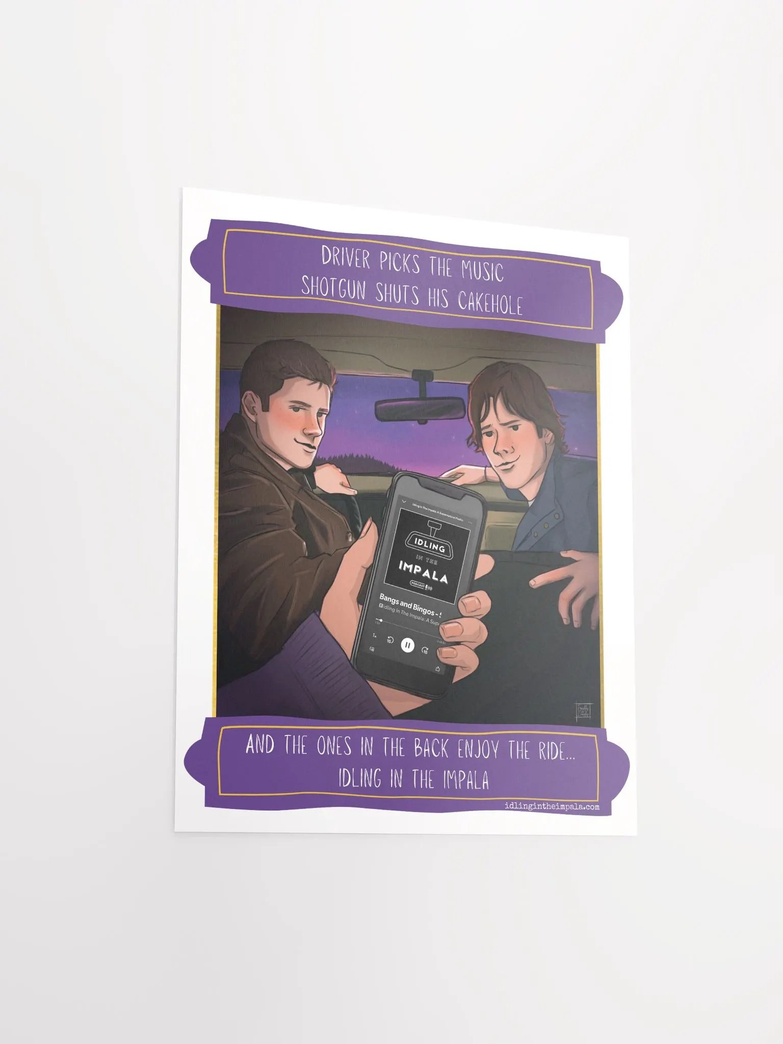 Backseat Poster - Bangs and Bingos product image (3)