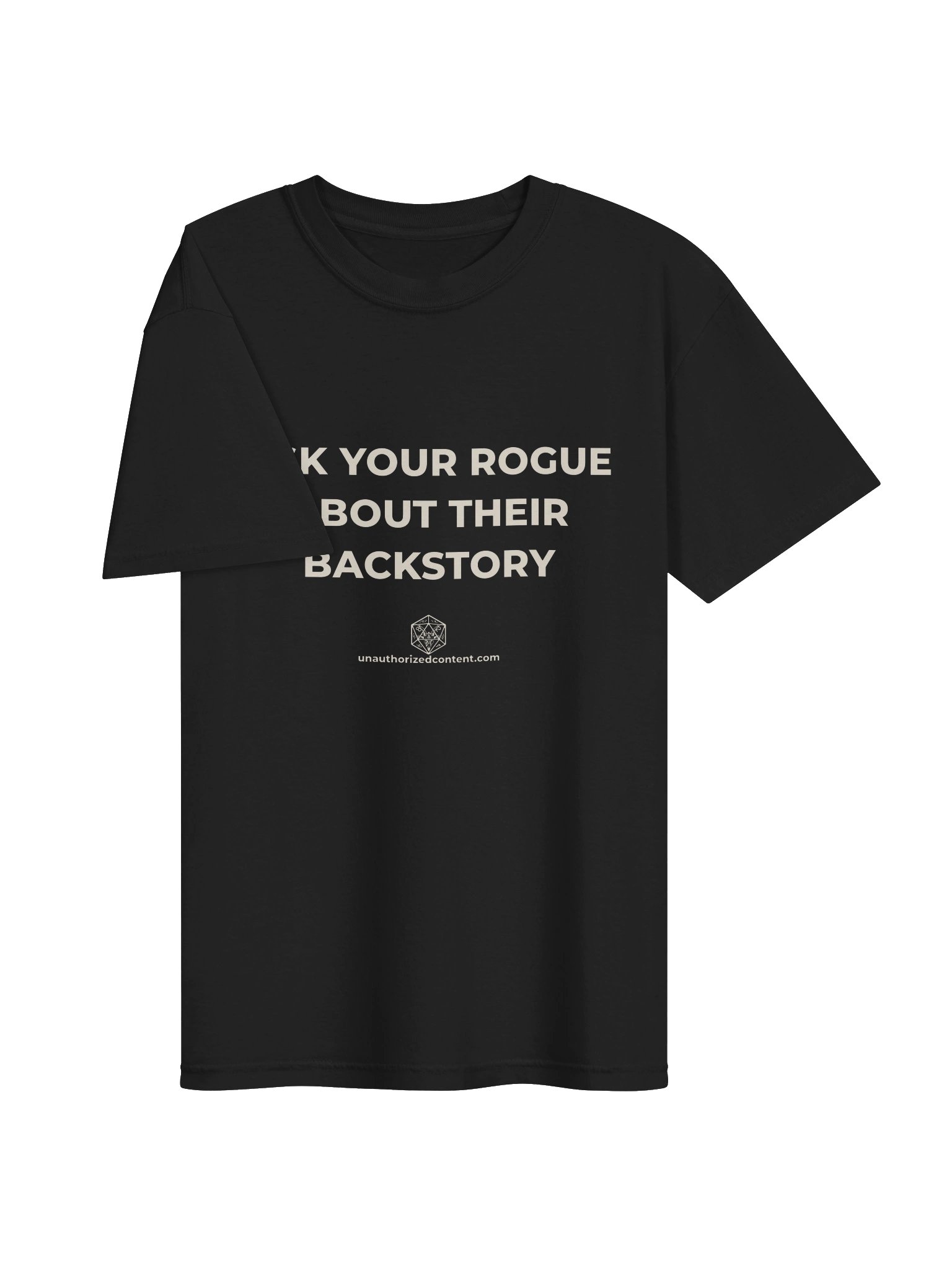Ask Your Rogue About Their Backstory — Heavyweight T-Shirt product image (3)