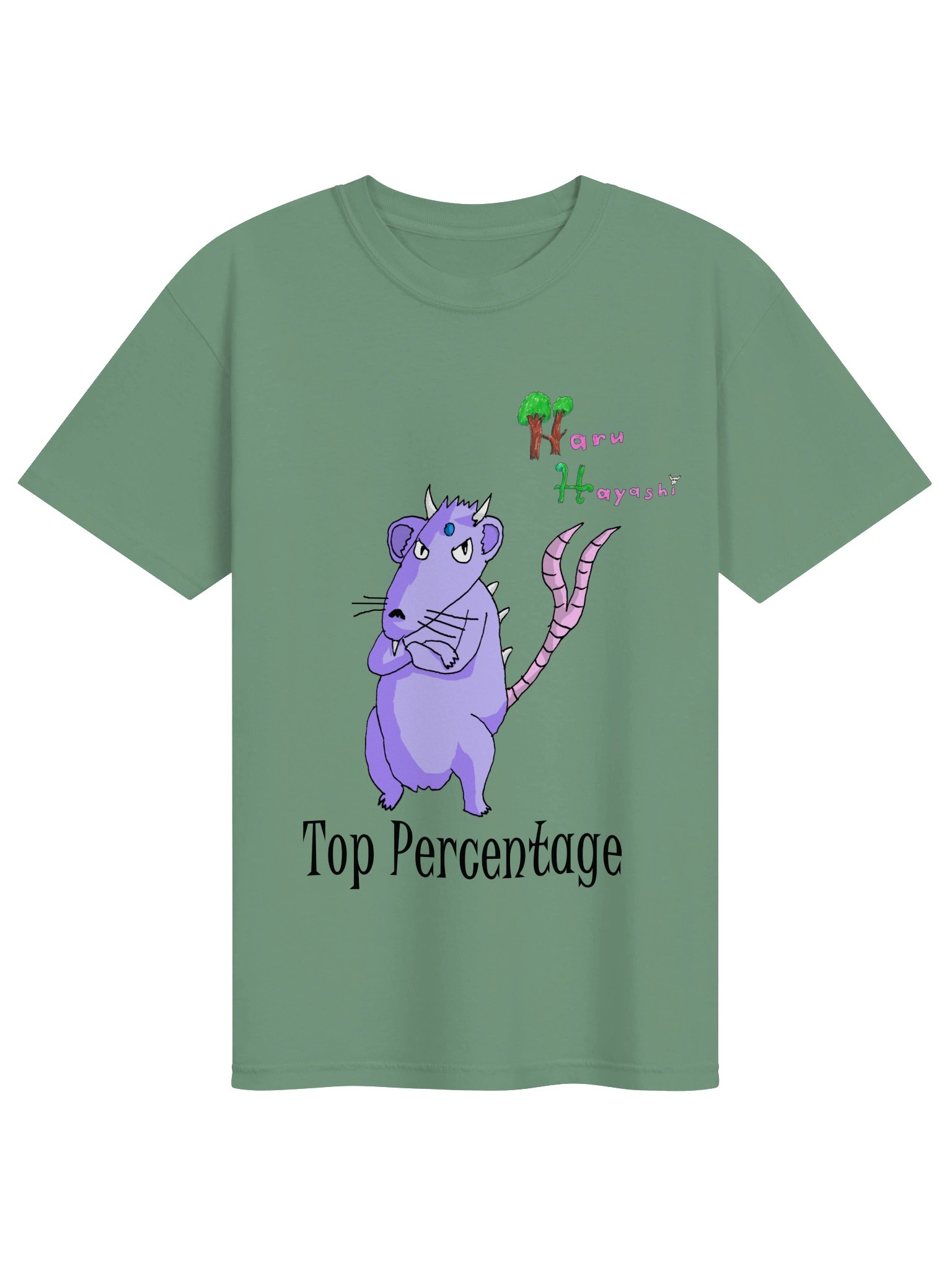 Top Percentage Rat Tee (Light) product image (1)