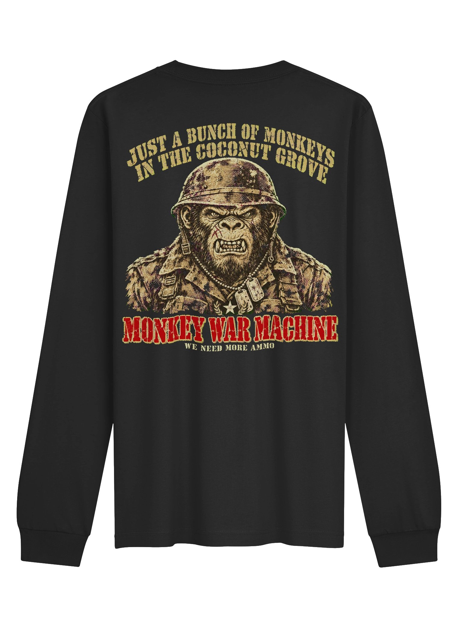 Monkey War Machine "Coconut Grove" Long Sleeve product image (1)