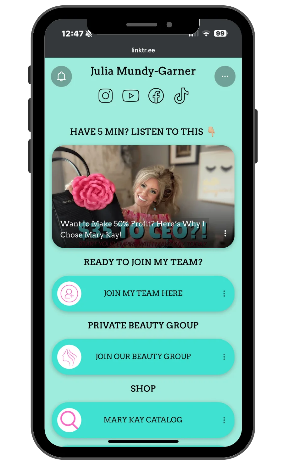 Custom Link Hub — Link Setup for Entrepreneurs, Creators & Brands product image (1)
