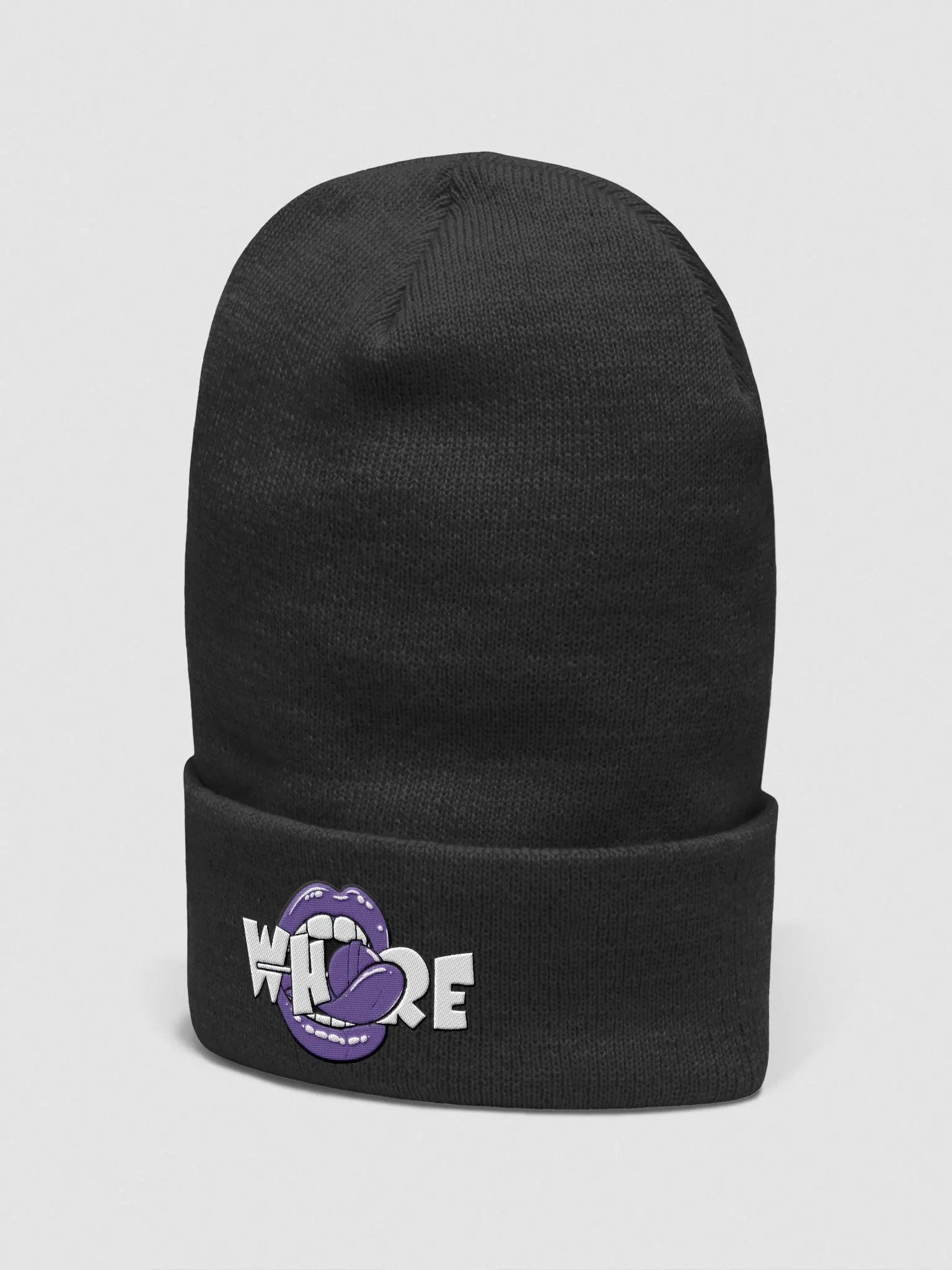 WHxRE PURPLE POP/LIPS BEANIE product image (2)
