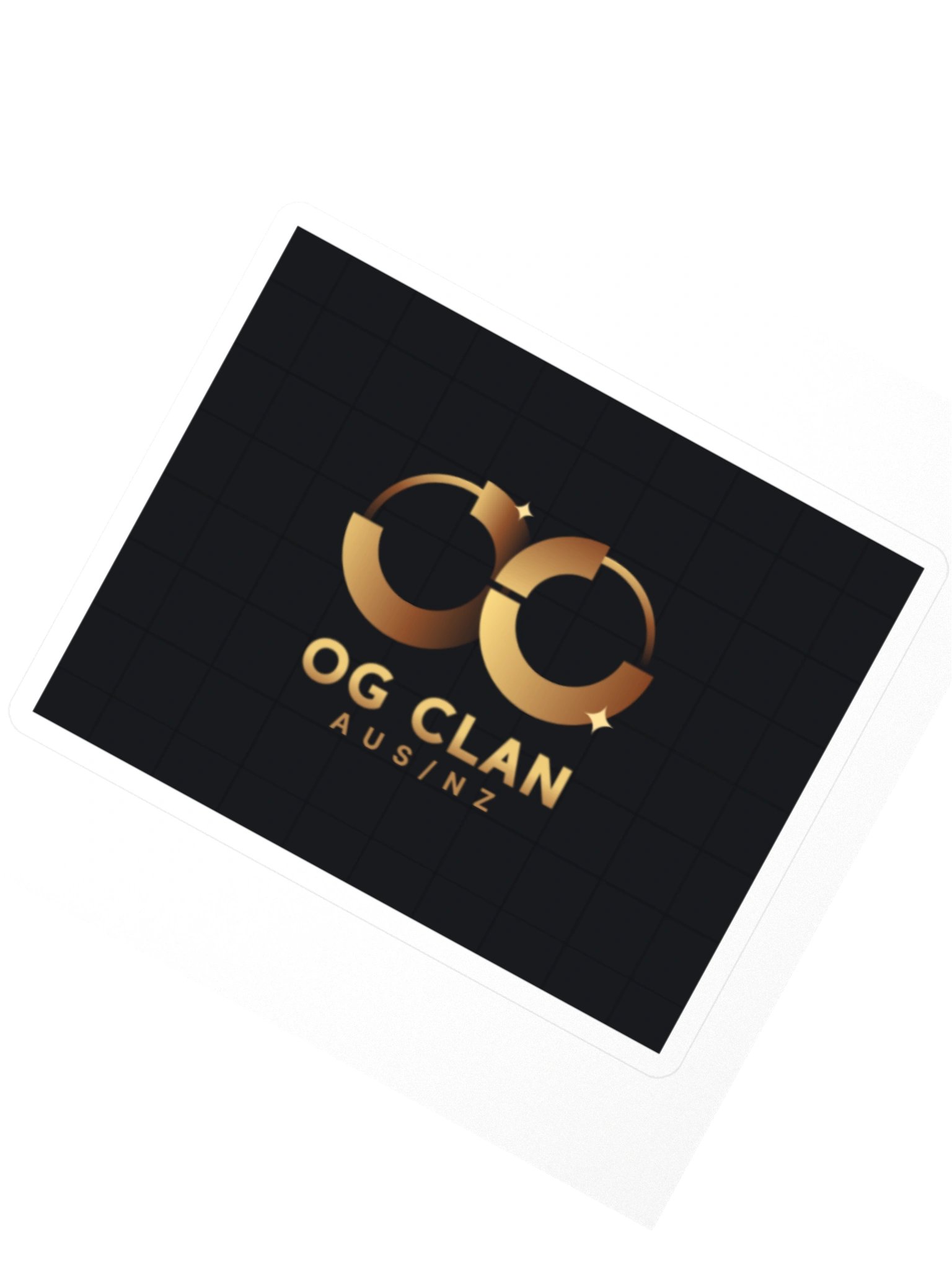 OG CLAN AUS/NZ Gold Logo Kiss Cut Sticker product image (2)