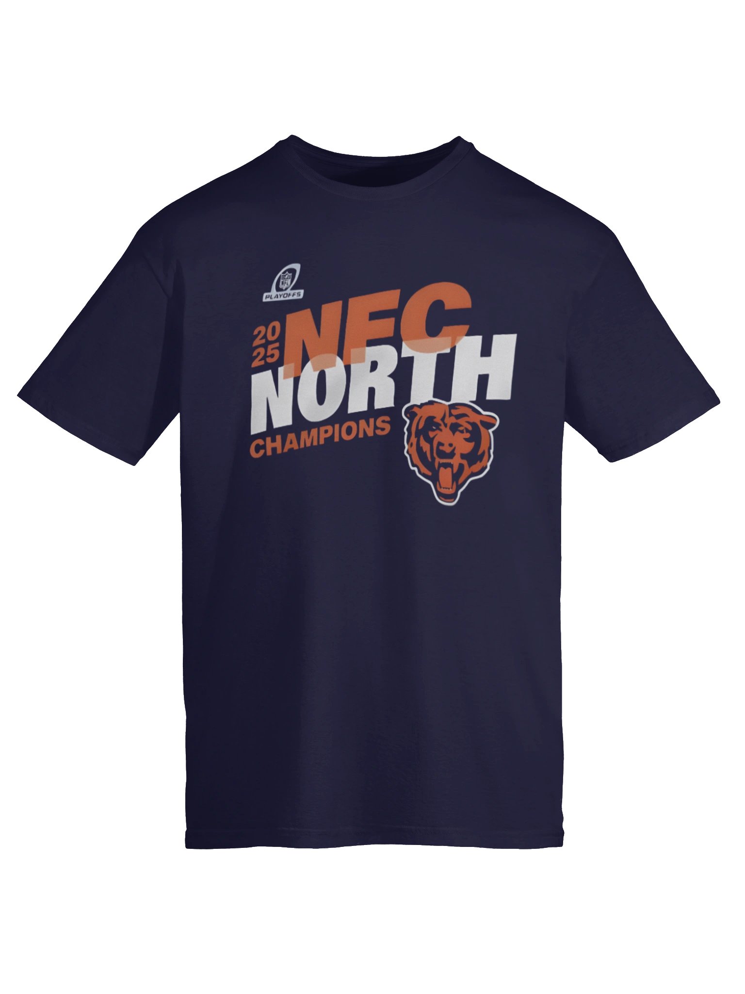 Chicago Bears 2025 NFC North Division Champions Conquer T-Shirt – Victory Fan Tee product image (6)