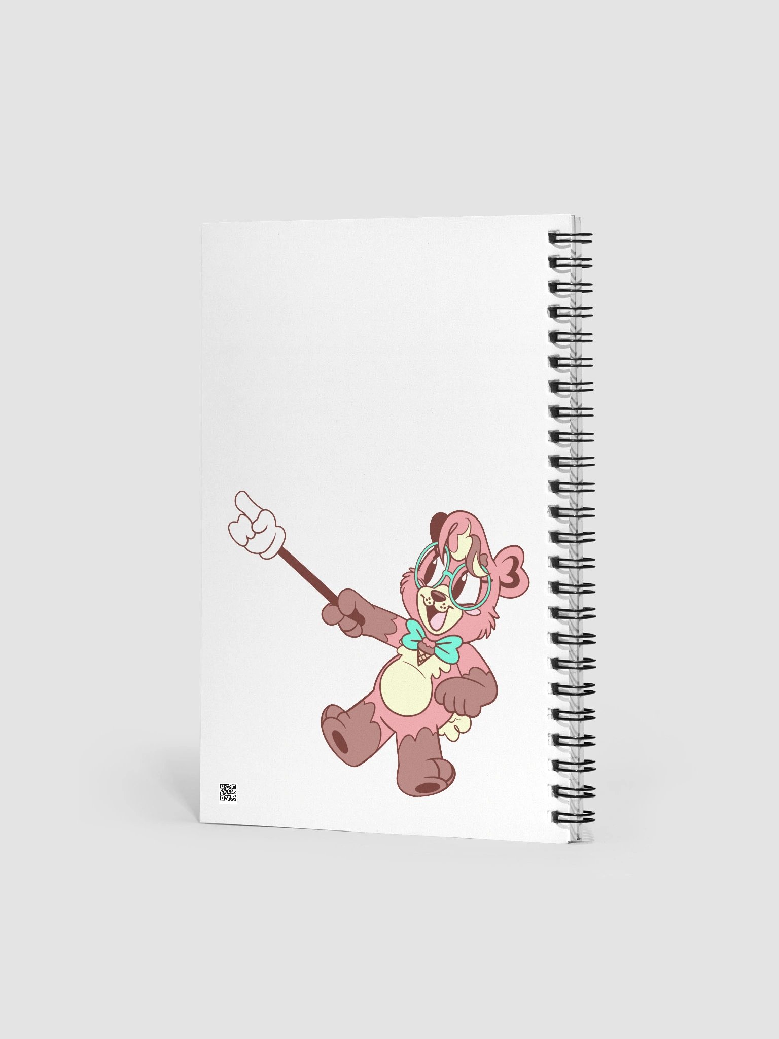 Calxiyn's 'Care Too Much' Spiral Notebook product image (2)
