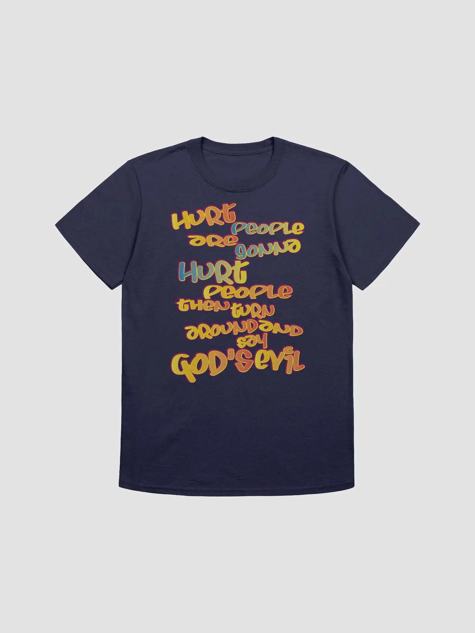 Hurt People - Graffiti - Gildan Unisex Softstyle T-Shirt product image (2)