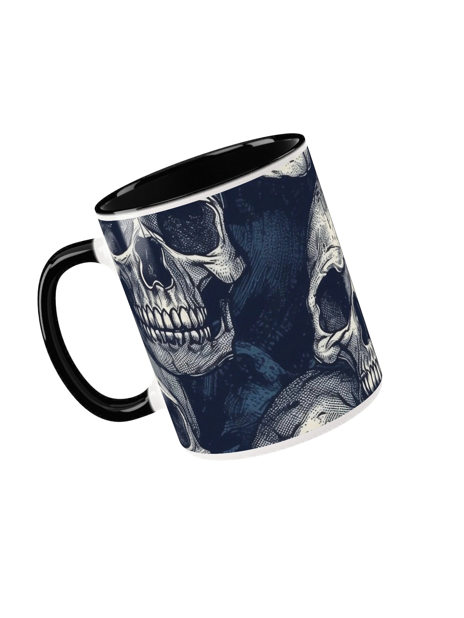 Engraved Skulls Ceramic Mug product image (6)