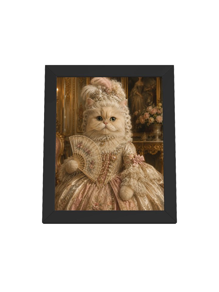Regal Cat Royal Portrait Framed Poster product image (1)