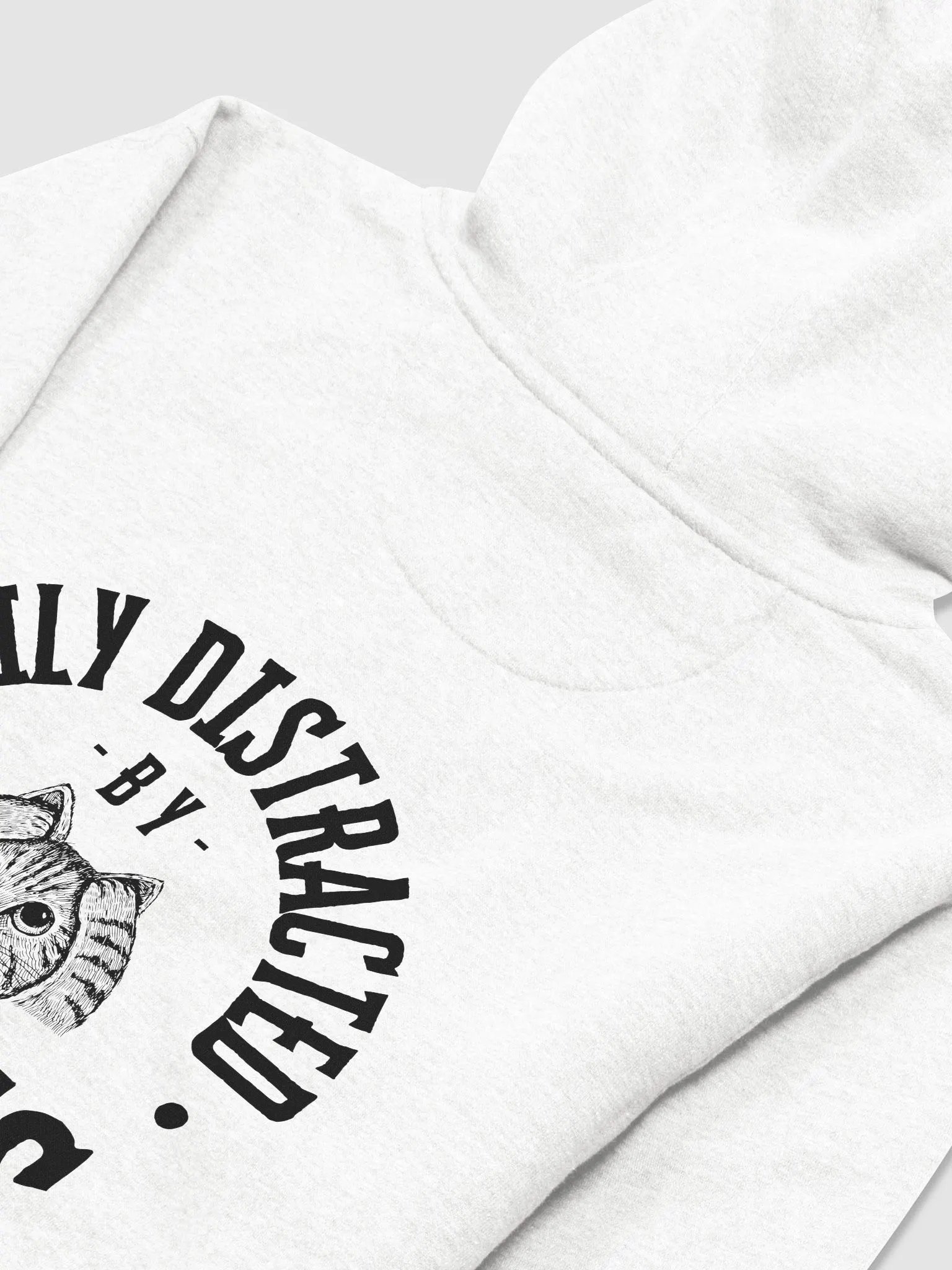 Easily Distracted by Voices Hoodie product image (3)