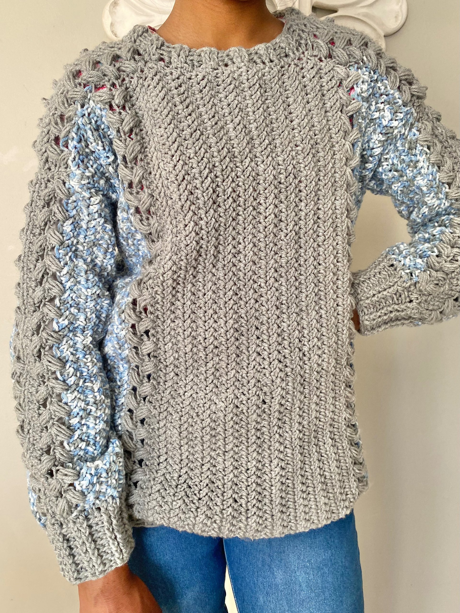 Crochet Sweater KK Written Pattern product image (4)