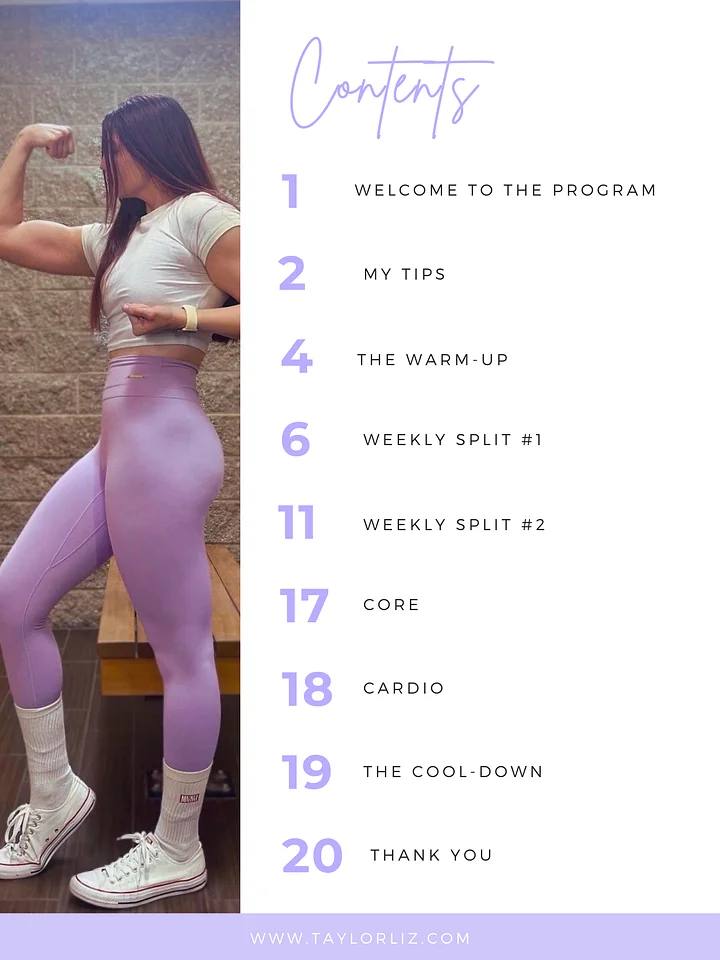 A Healthy You - Beginner Friendly Workout Plan product image (2)