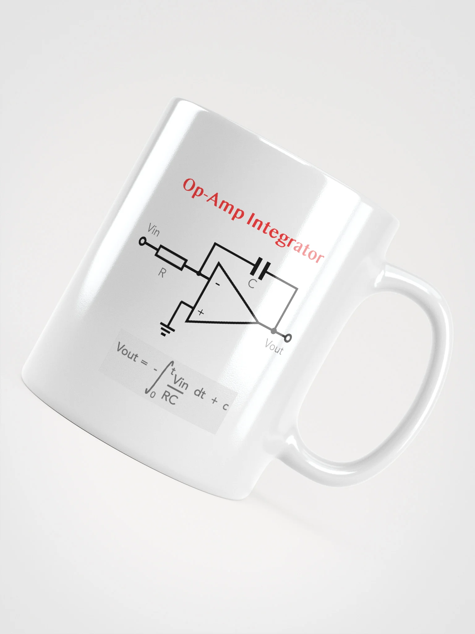 Operational Amplifier (Integrator & Differentiator) Mug product image (11)