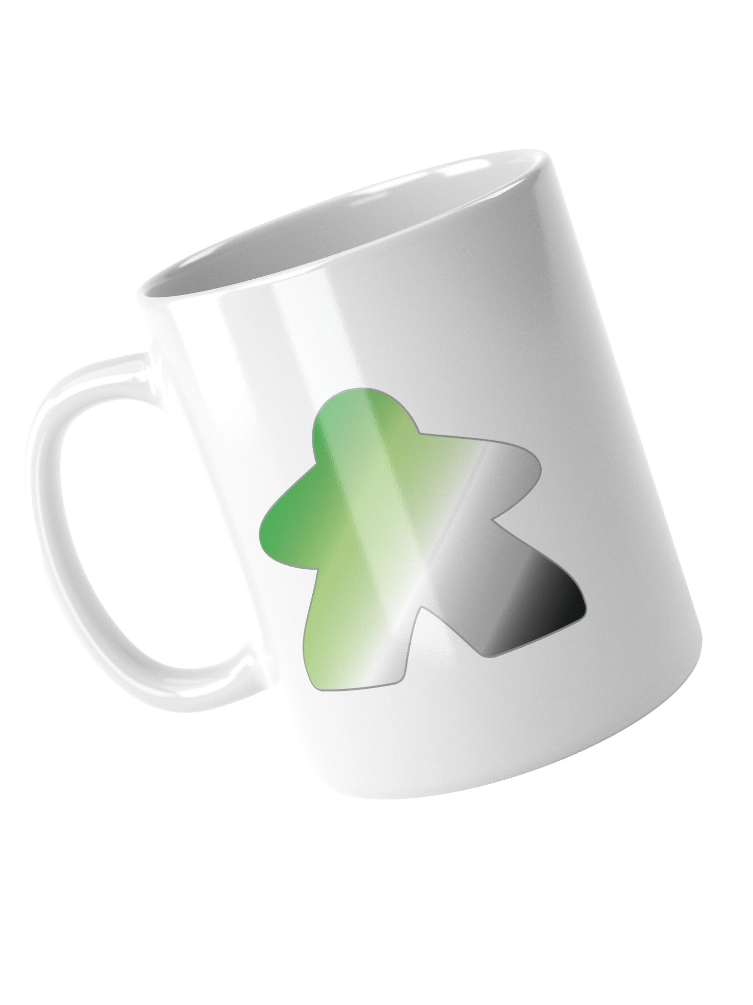 Aromantic Pride Gradient Meeple Mug product image (3)