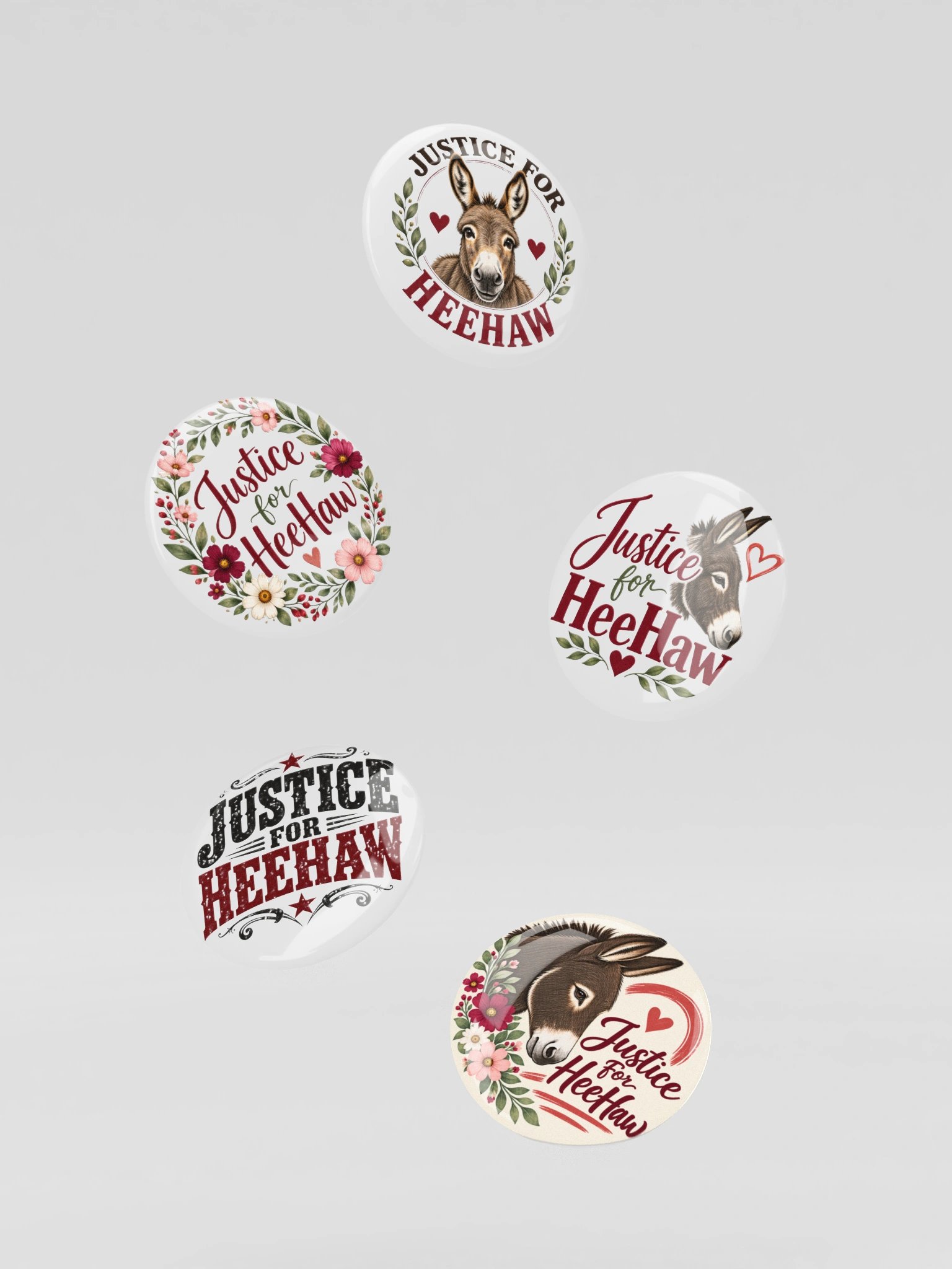 Justice For HeeHaw Beautiful Pin Collection product image (3)