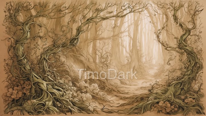 Enchanted Grove Desktop Wallpaper product image (1)