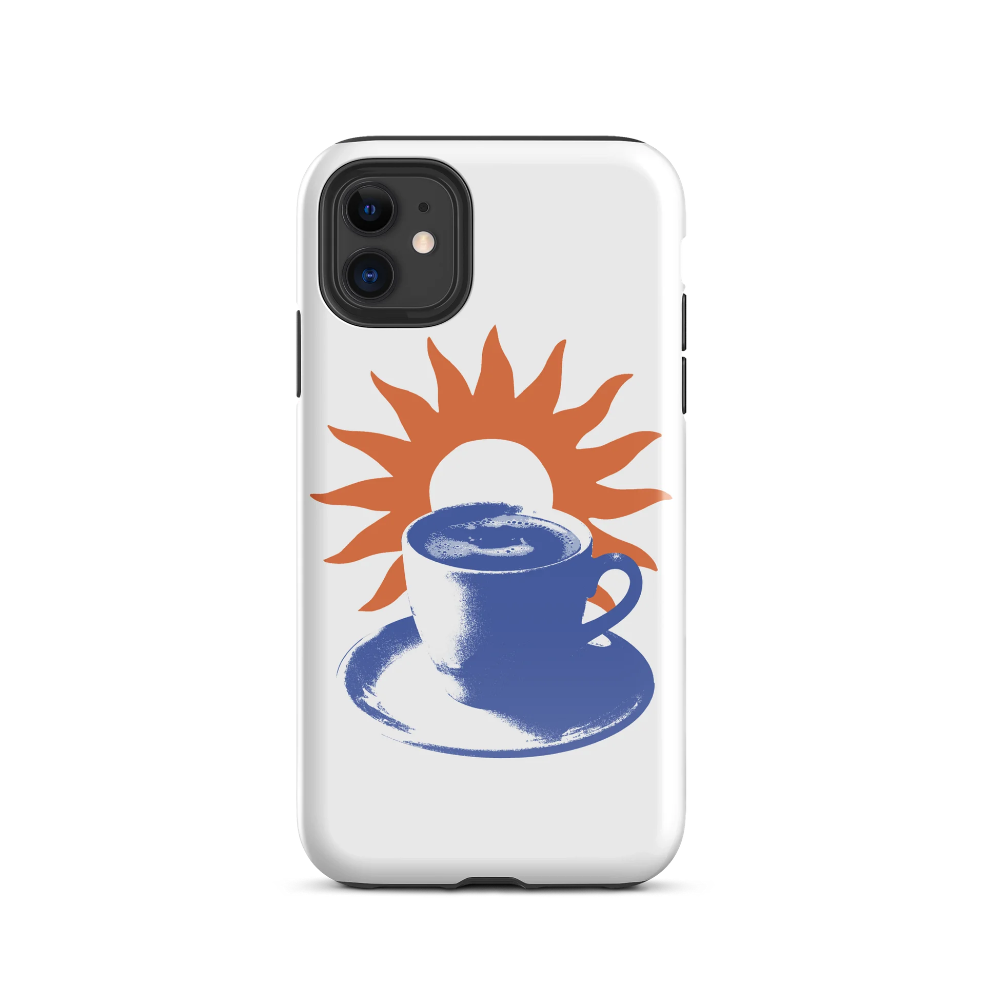 Sunburst Blue Cup Tough iPhone Cases product image (2)
