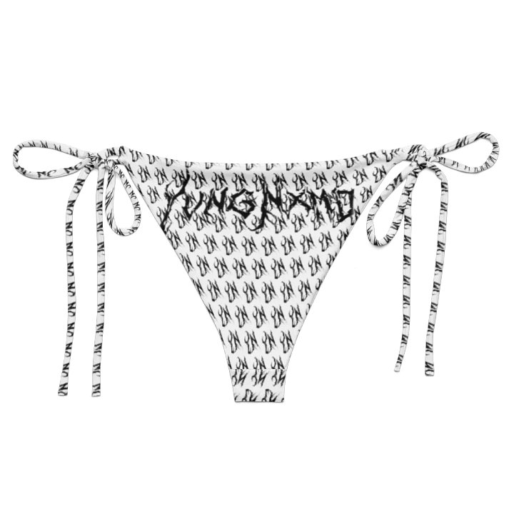 YN Checker Print Bikini Bottom product image (2)