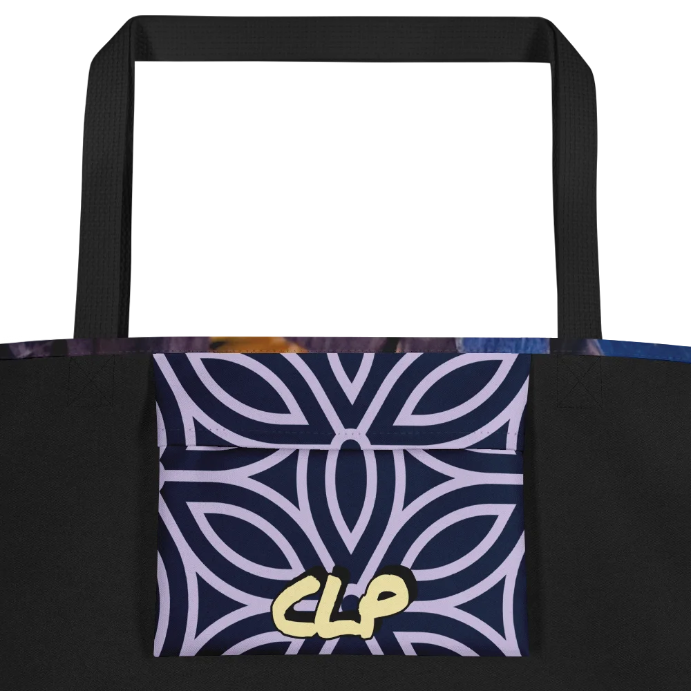 Wooden Flowers Tote Bag product image (2)