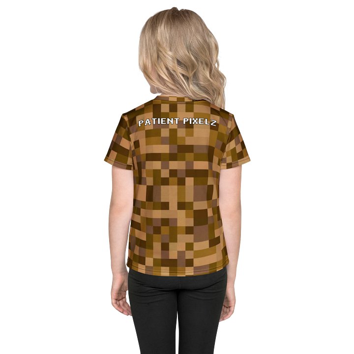 Patient PixelZ Kids T-Shirt (Pixel Brown) product image (2)