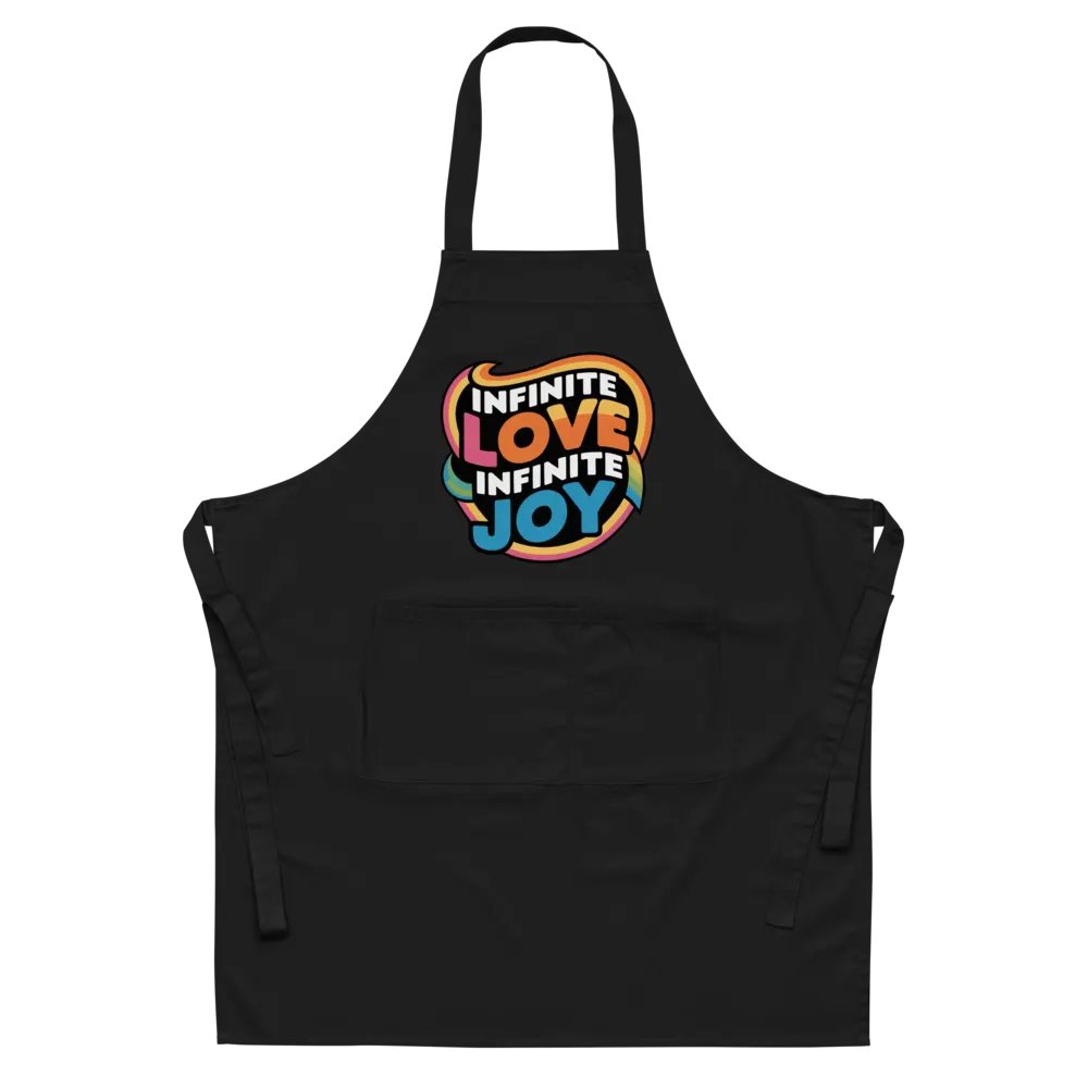 Infinite Love Infinite Joy Rainbow Apron product image (5)