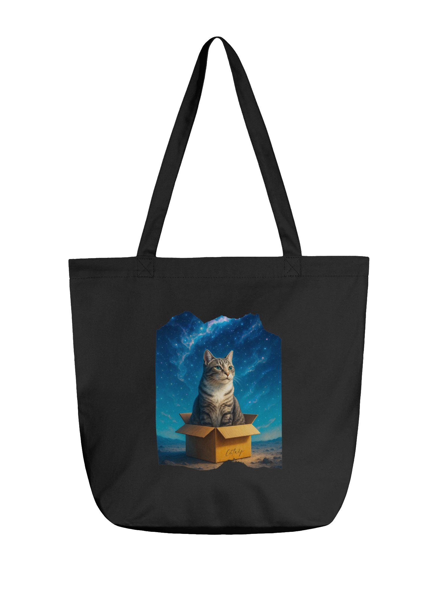 Eco-friendly tote bag: Catnip Cat product image (1)