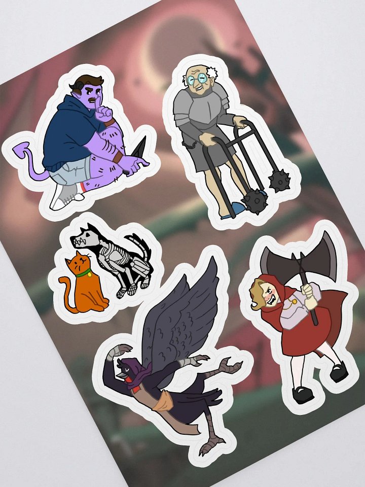 Grotethe Character Stickers product image (1)
