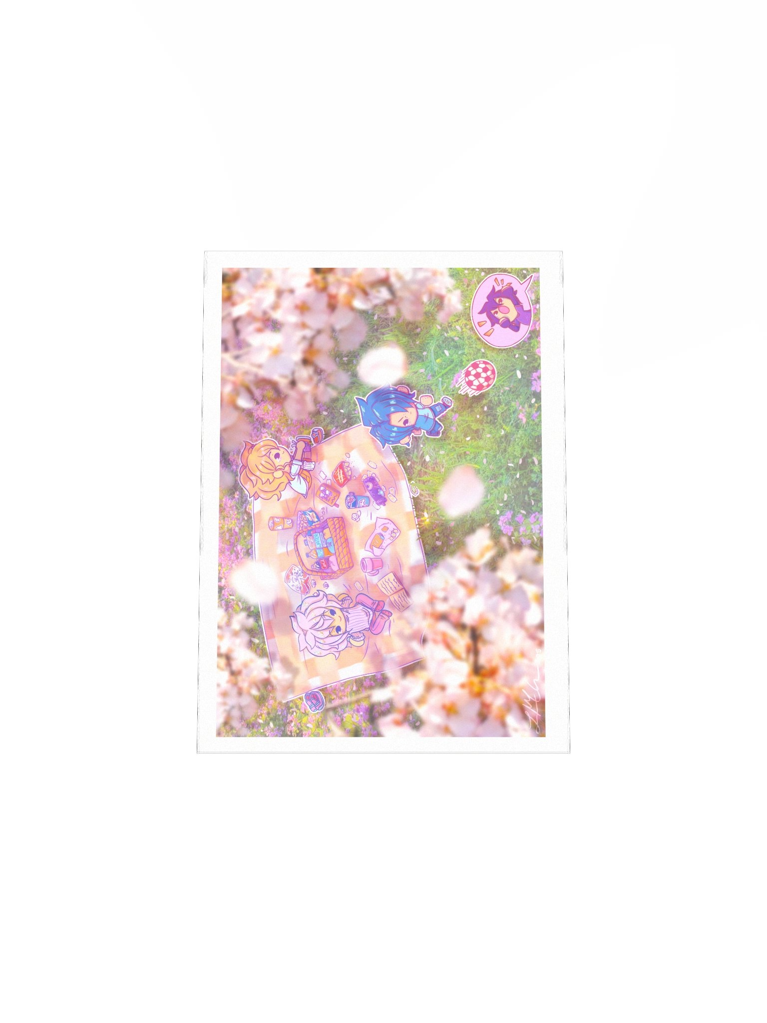 Hanami Under the Cherry Blossoms Print product image (5)