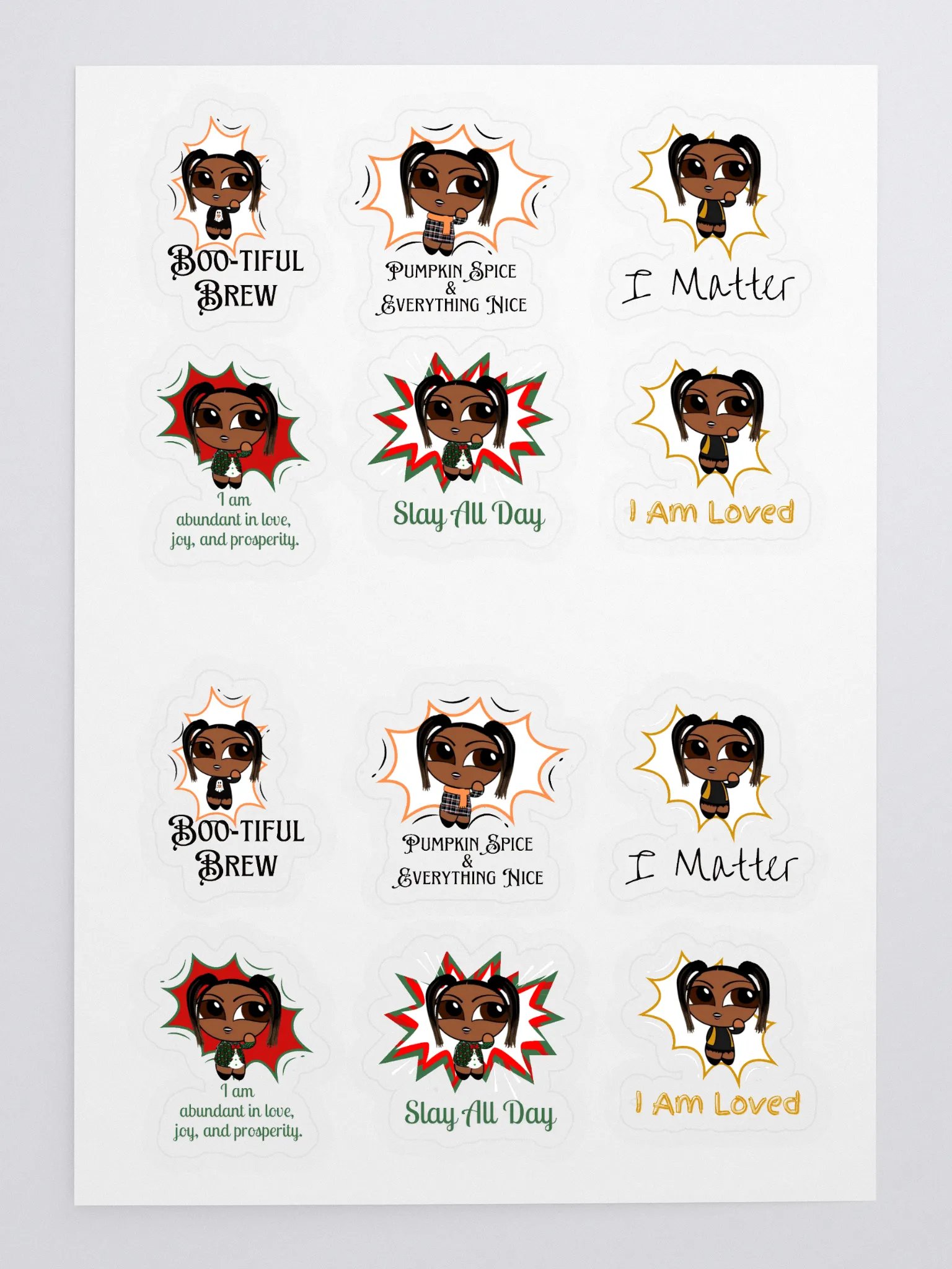Happy Holidays Sticker Sheet product image (1)
