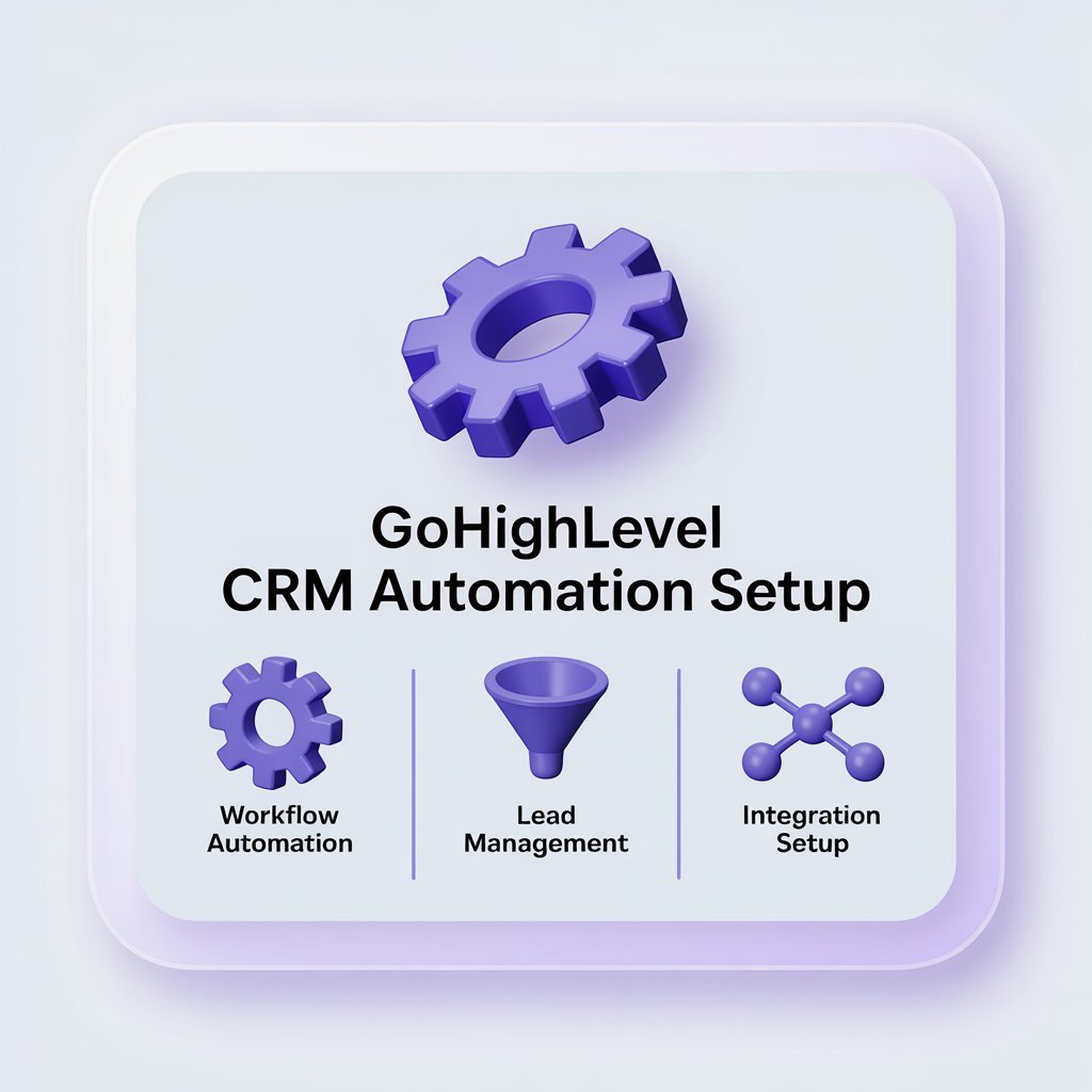 GoHighLevel CRM Automation Setup product image (1)