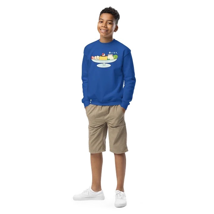 Pudding A La Mode Cat - Unisex Youth Sweatshirt product image (1)