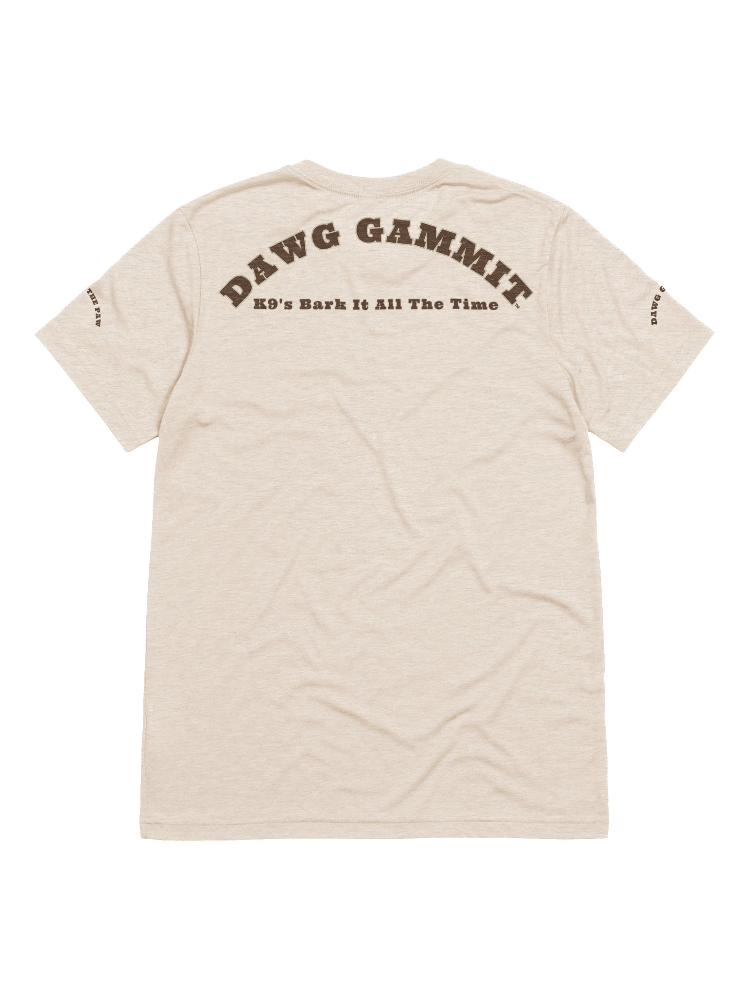 DAWG GAMMIT™ WANTED Bulldawg Triblend T-Shirt product image (12)