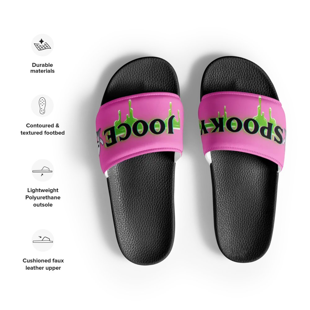 SPOOKY JOOCE Women's Slidez - Light Pink product image (6)