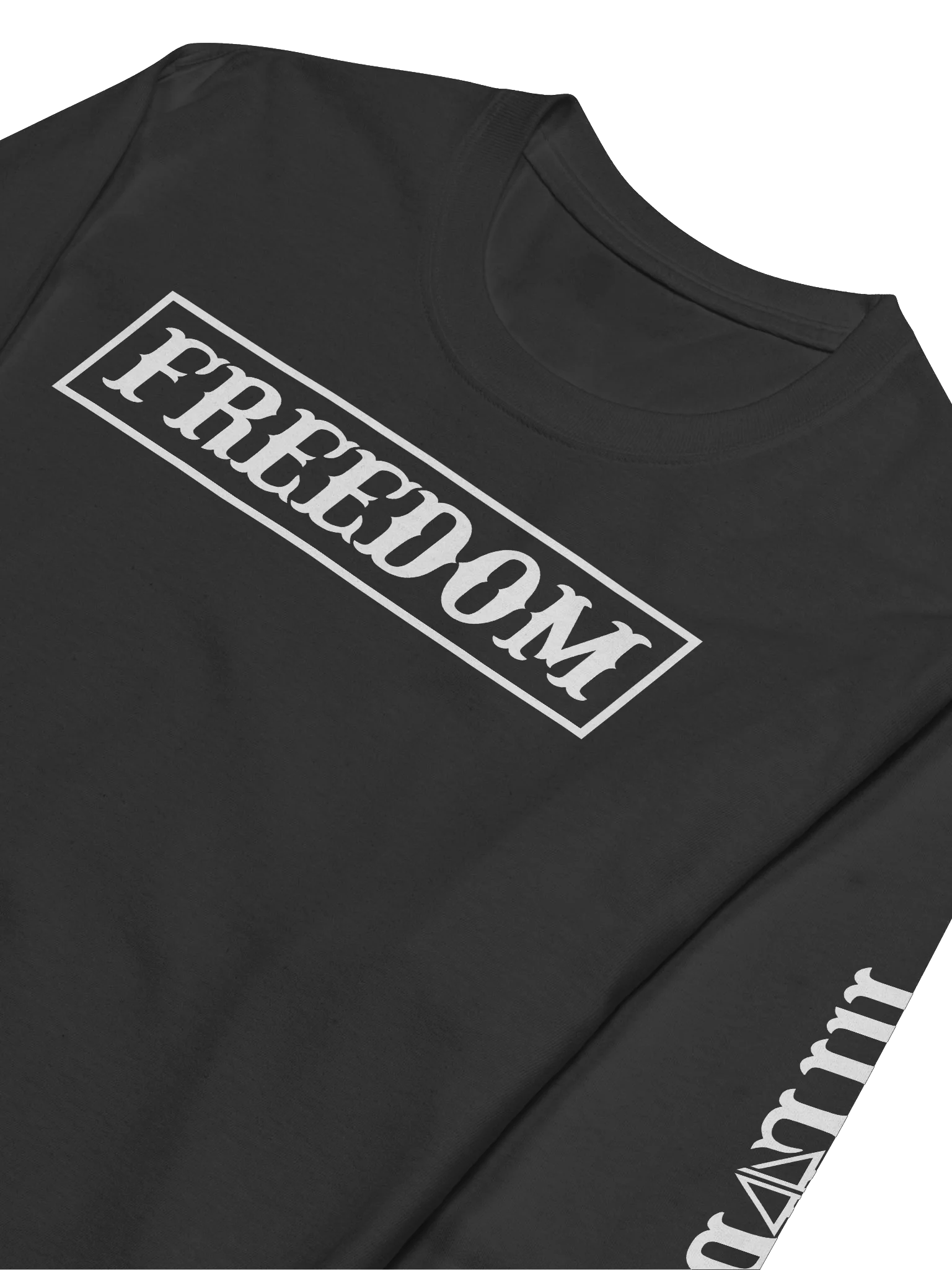 FREEDOM LONG SLEEVE (WHITE LOGO) product image (3)
