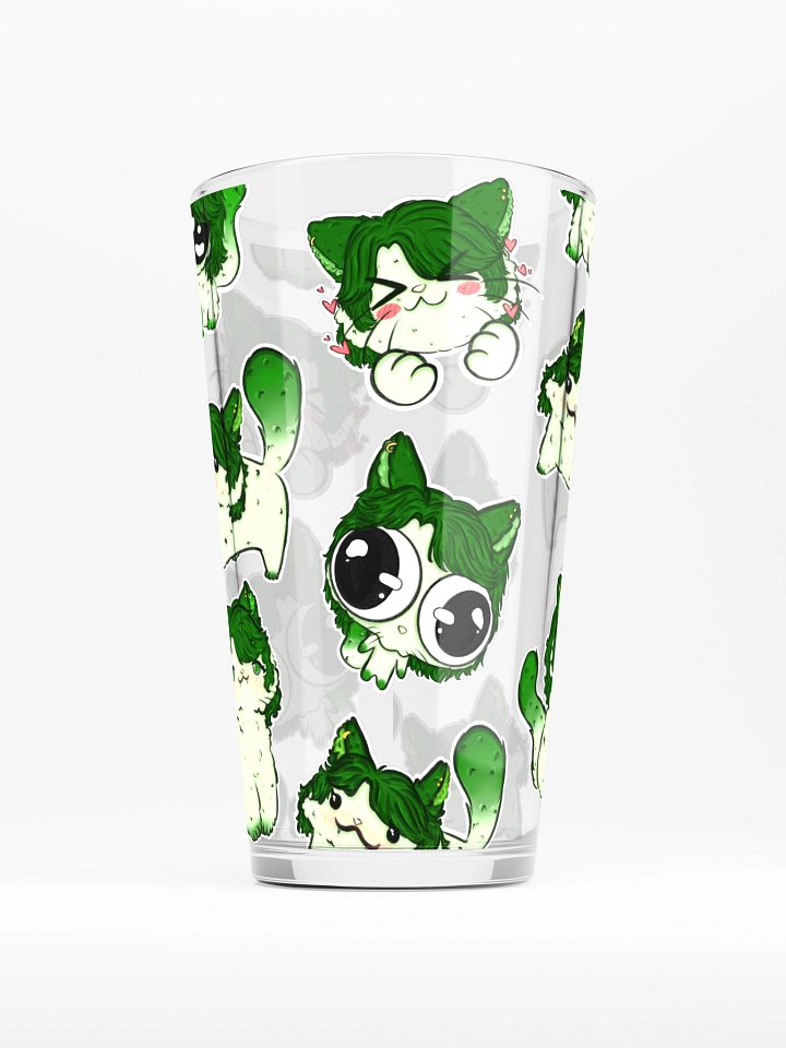 "Crazy About Catbie" Glass product image (1)