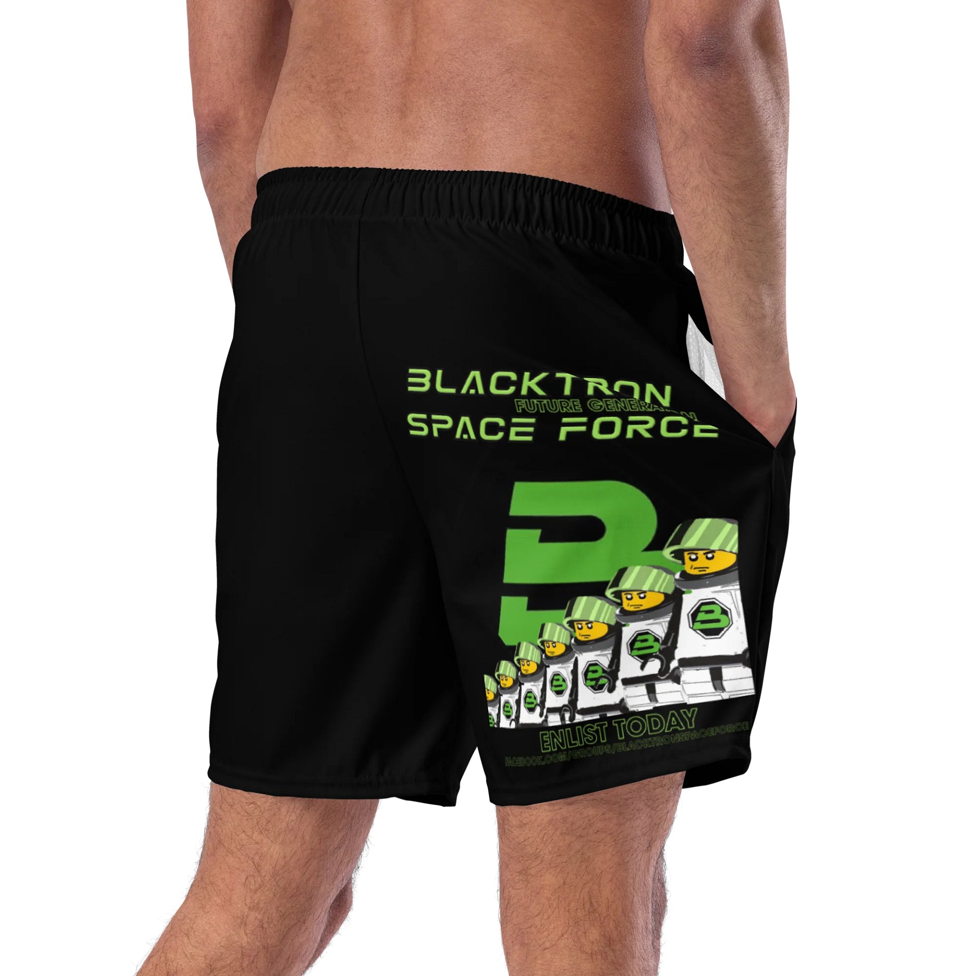 Blacktron Space Force Swim Trunks product image (9)