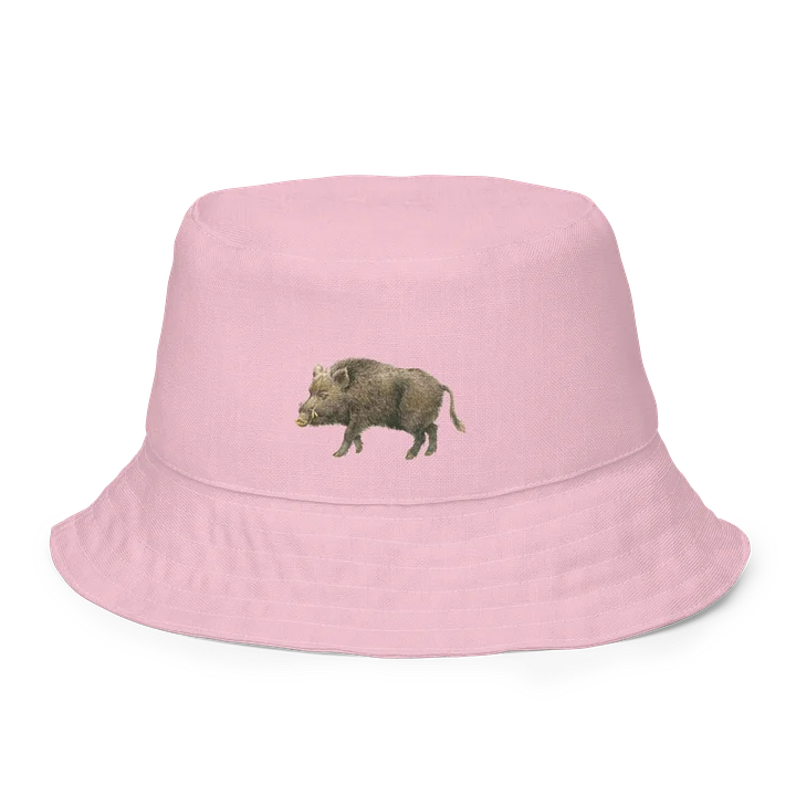 pink hog bucket hat product image (1)