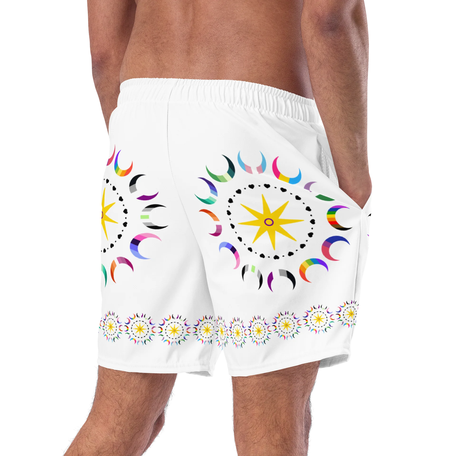 Galactic Splash Swim Trunks product image (9)