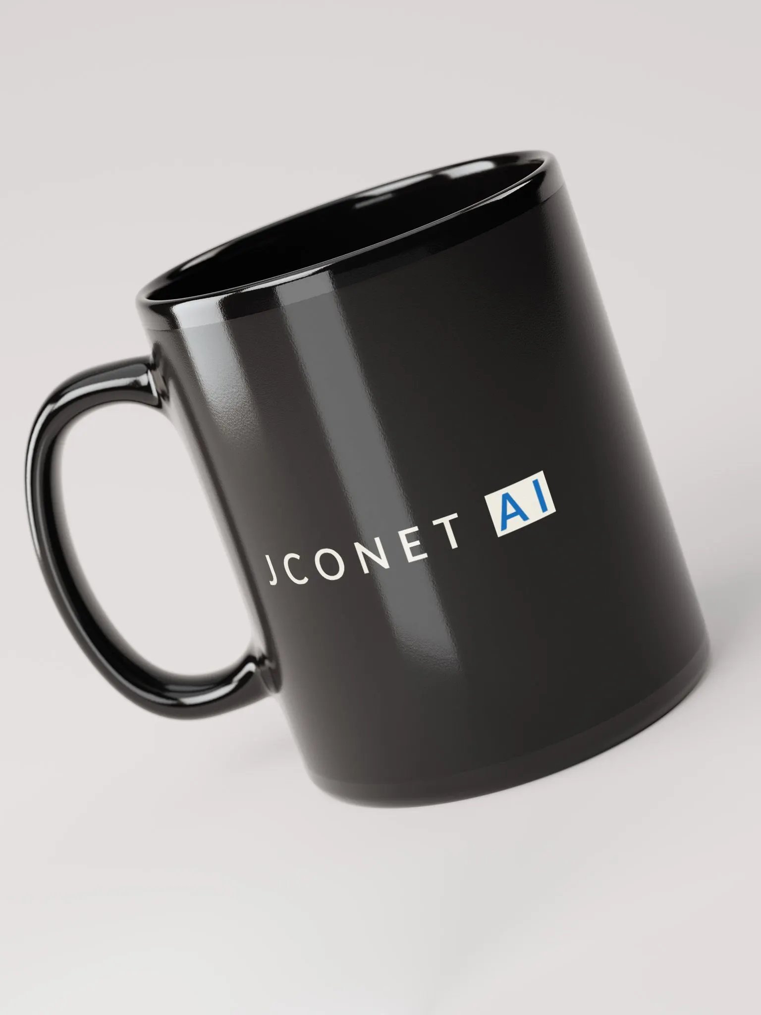 Black JCoNet AI Developer's Mug product image (5)