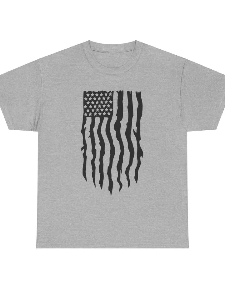 Distressed American Flag T-Shirt - resistance freedom patriot military veteran product image (1)