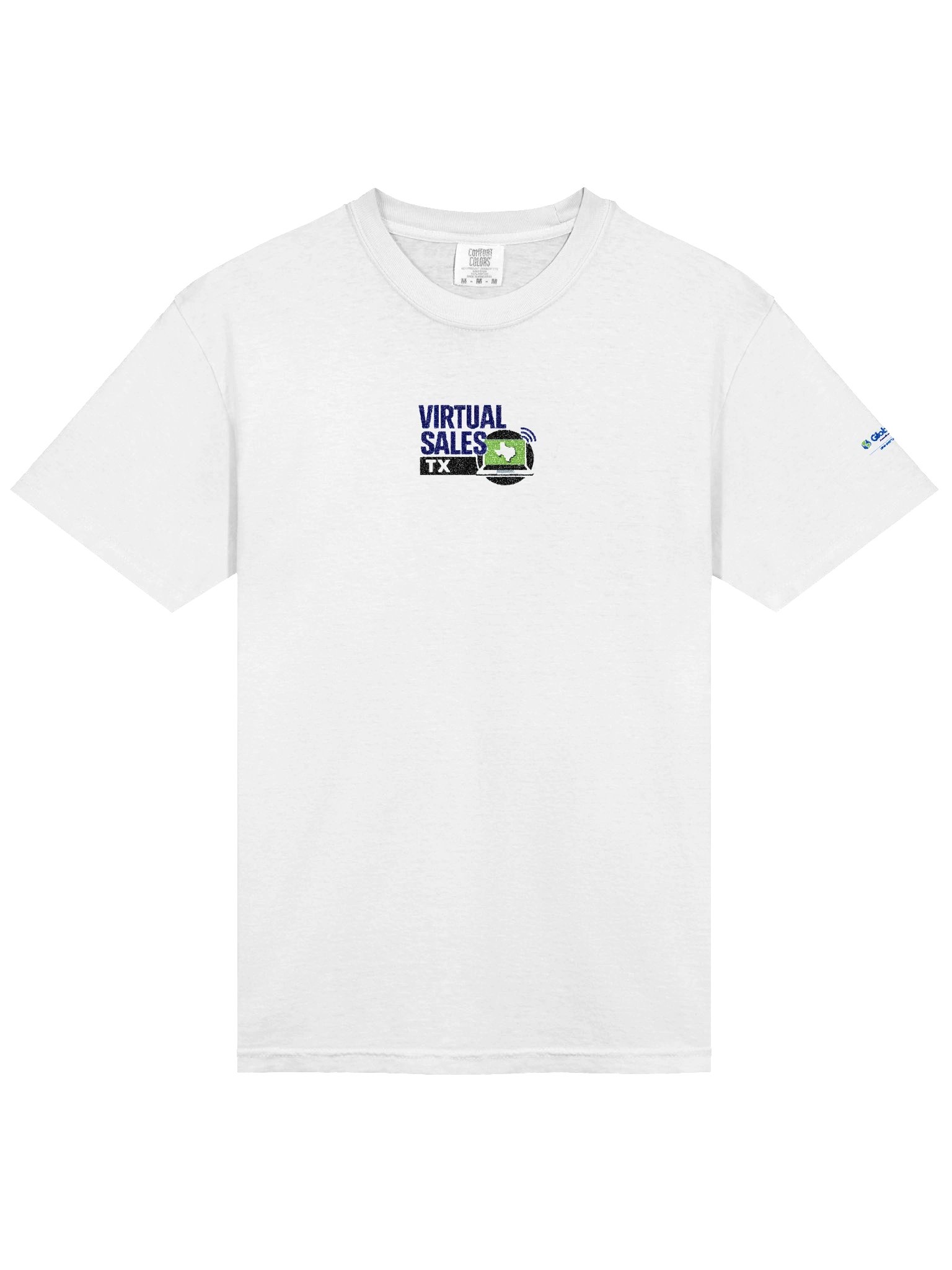 Virtual Sales TX Heavyweight Embroidered T Shirt product image (19)