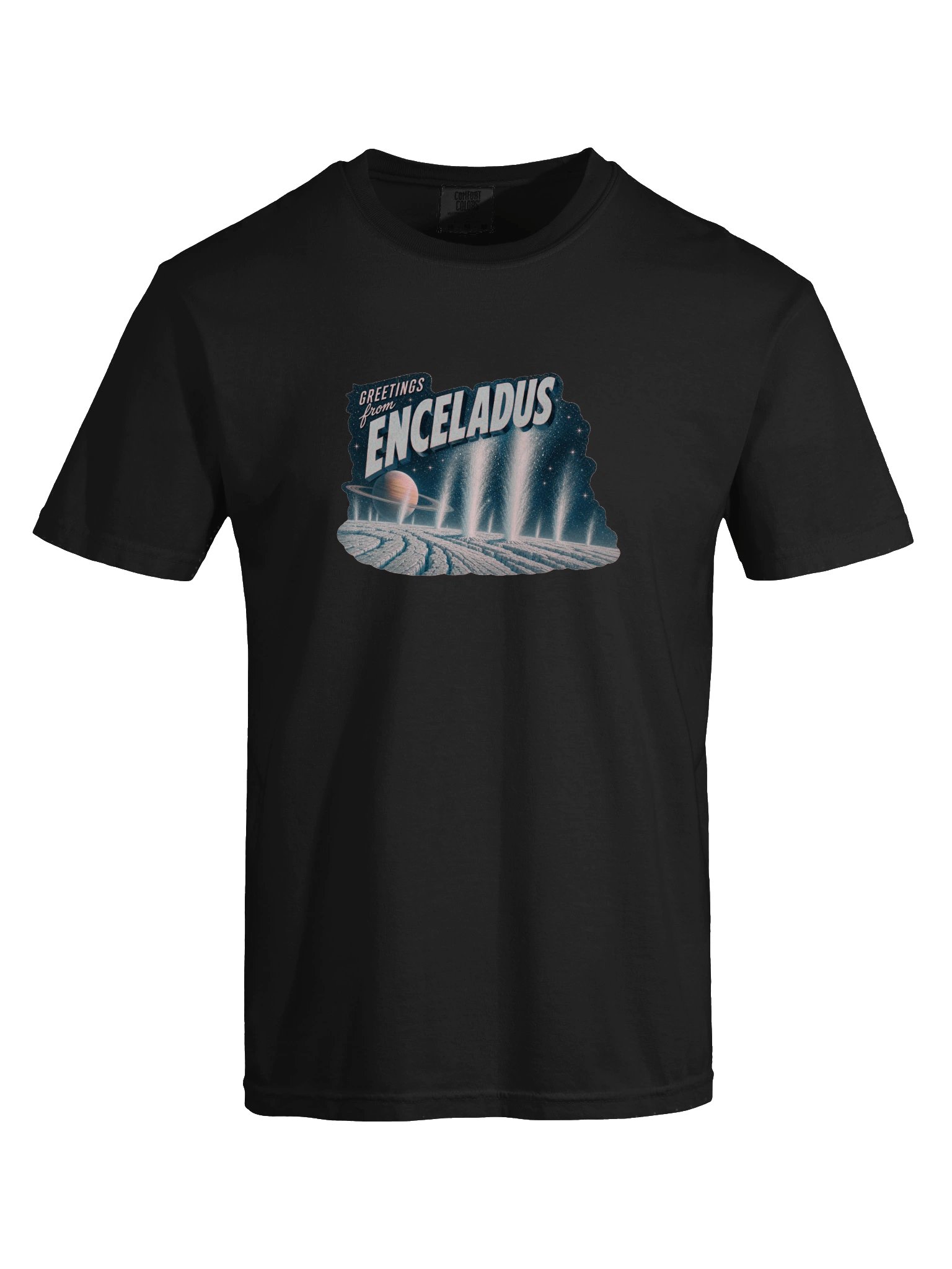 Greetings from Enceladus Heavyweight Tee product image (3)