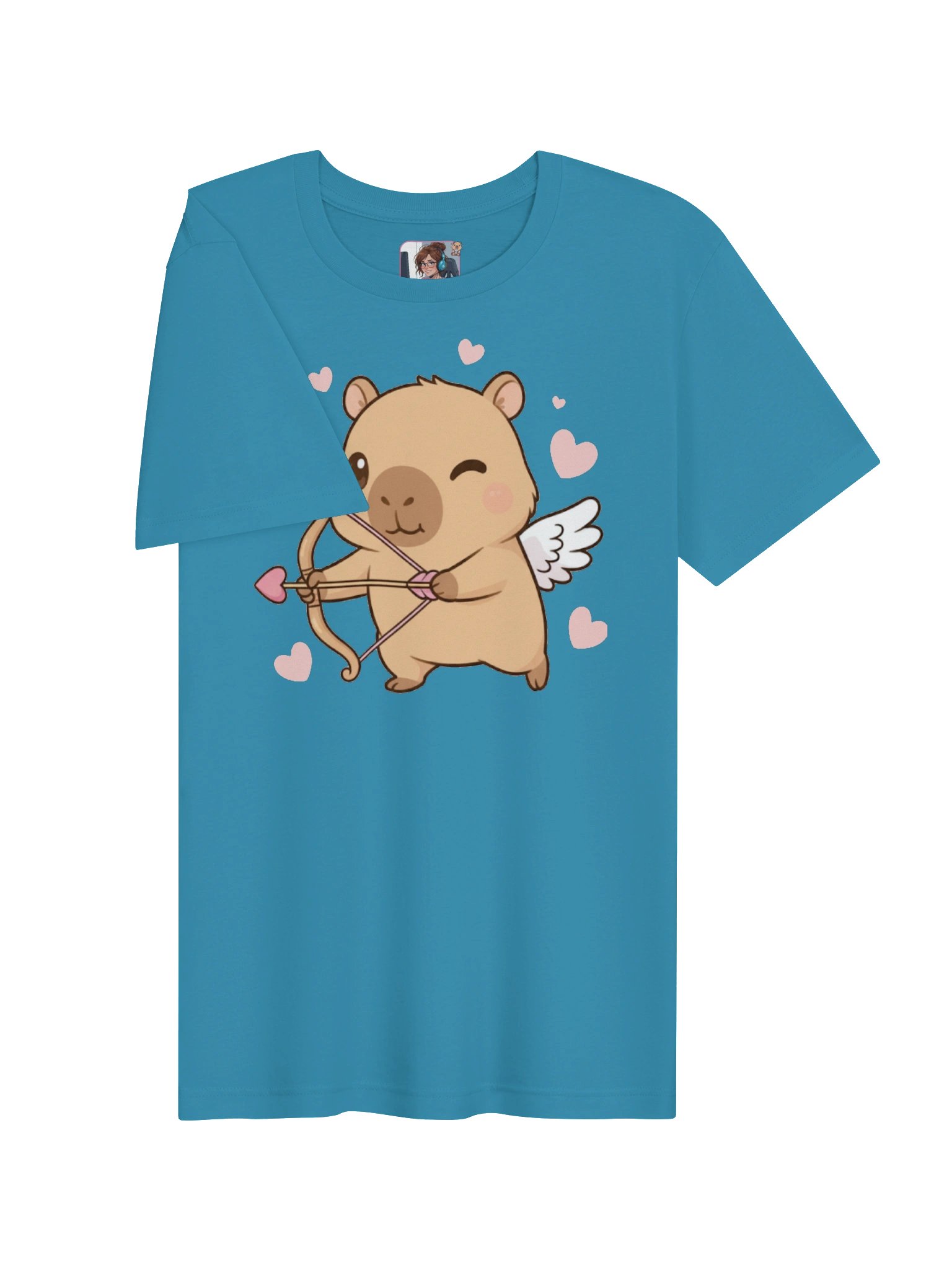 Cupid Capy T-Shirt product image (3)