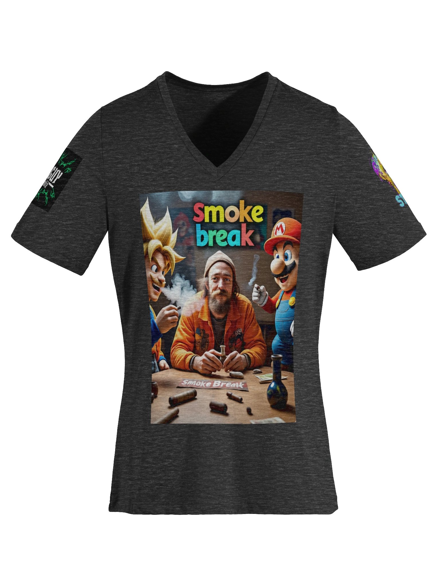 STRGUY Tribal Streamer V-Neck Tee product image (13)
