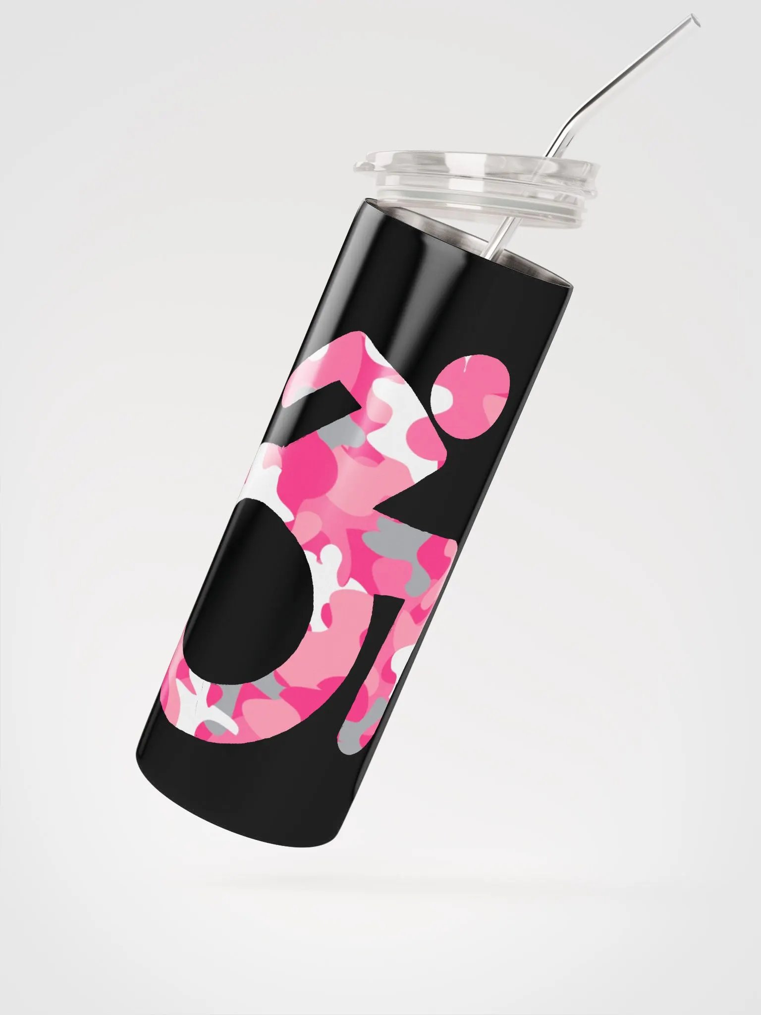 Wheelie, Pink Camo SS Tumbler product image (2)