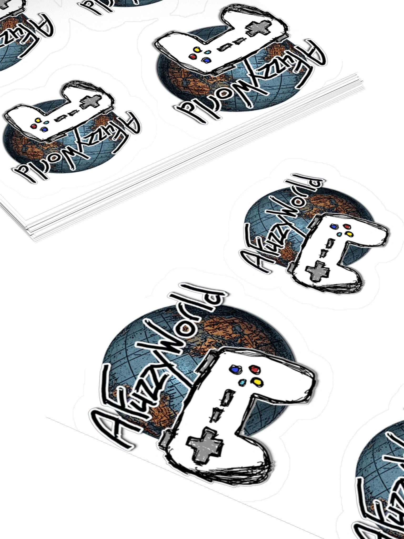 2026 A Fuzzy World Stickers product image (12)