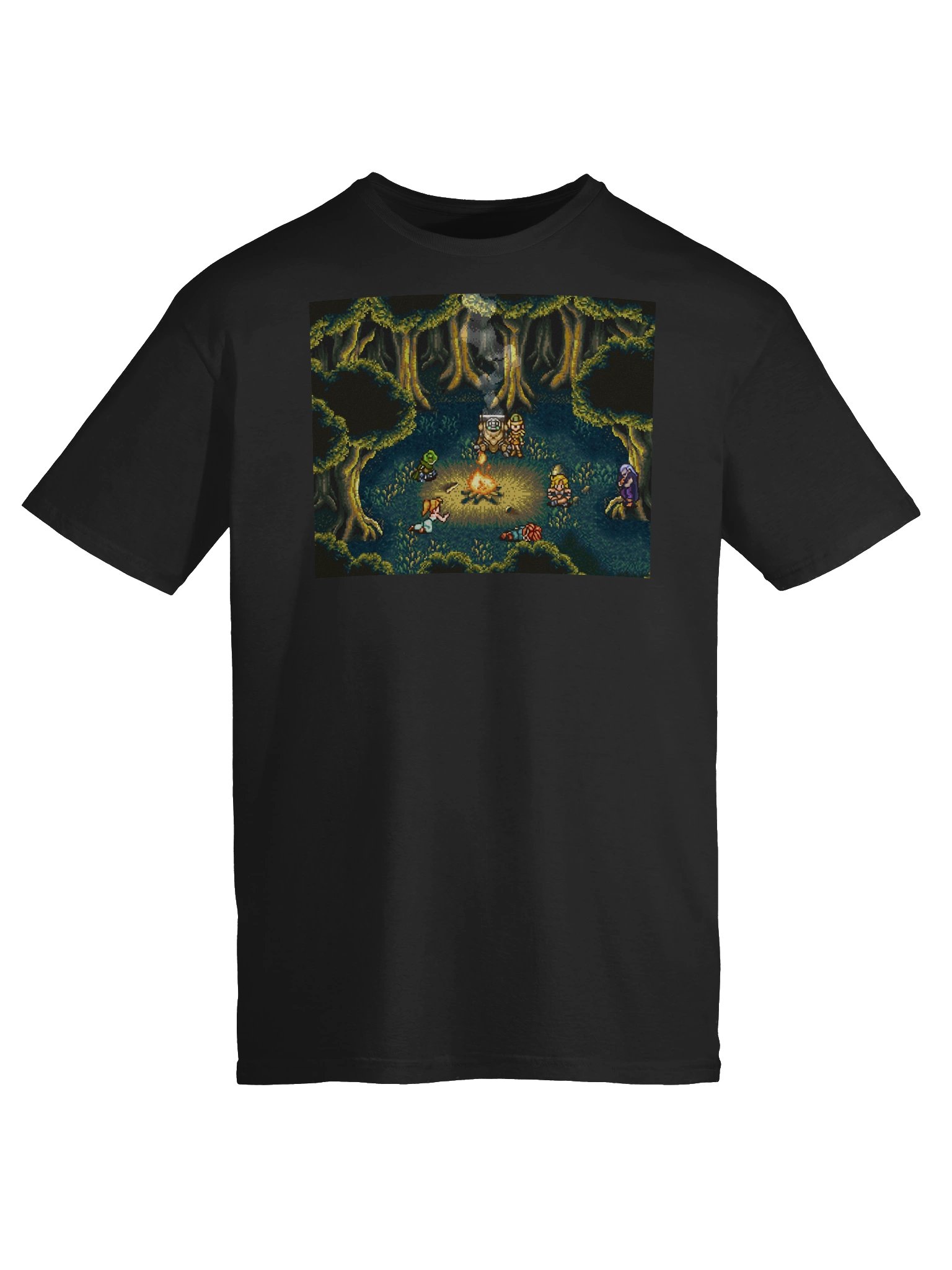 Chrono Trigger Camp Fire T-Shirt product image (35)