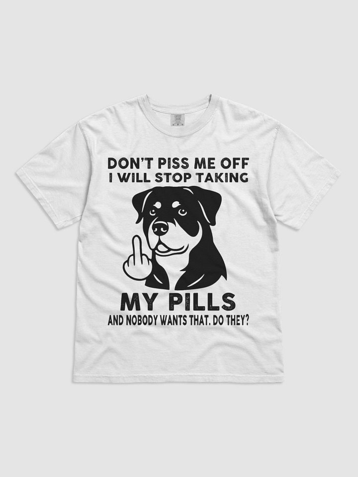 Funny Rottweiler Cotton Tee product image (1)