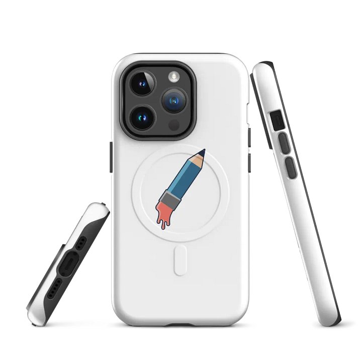 Melting Blue Pencil iPhone® Case product image (2)