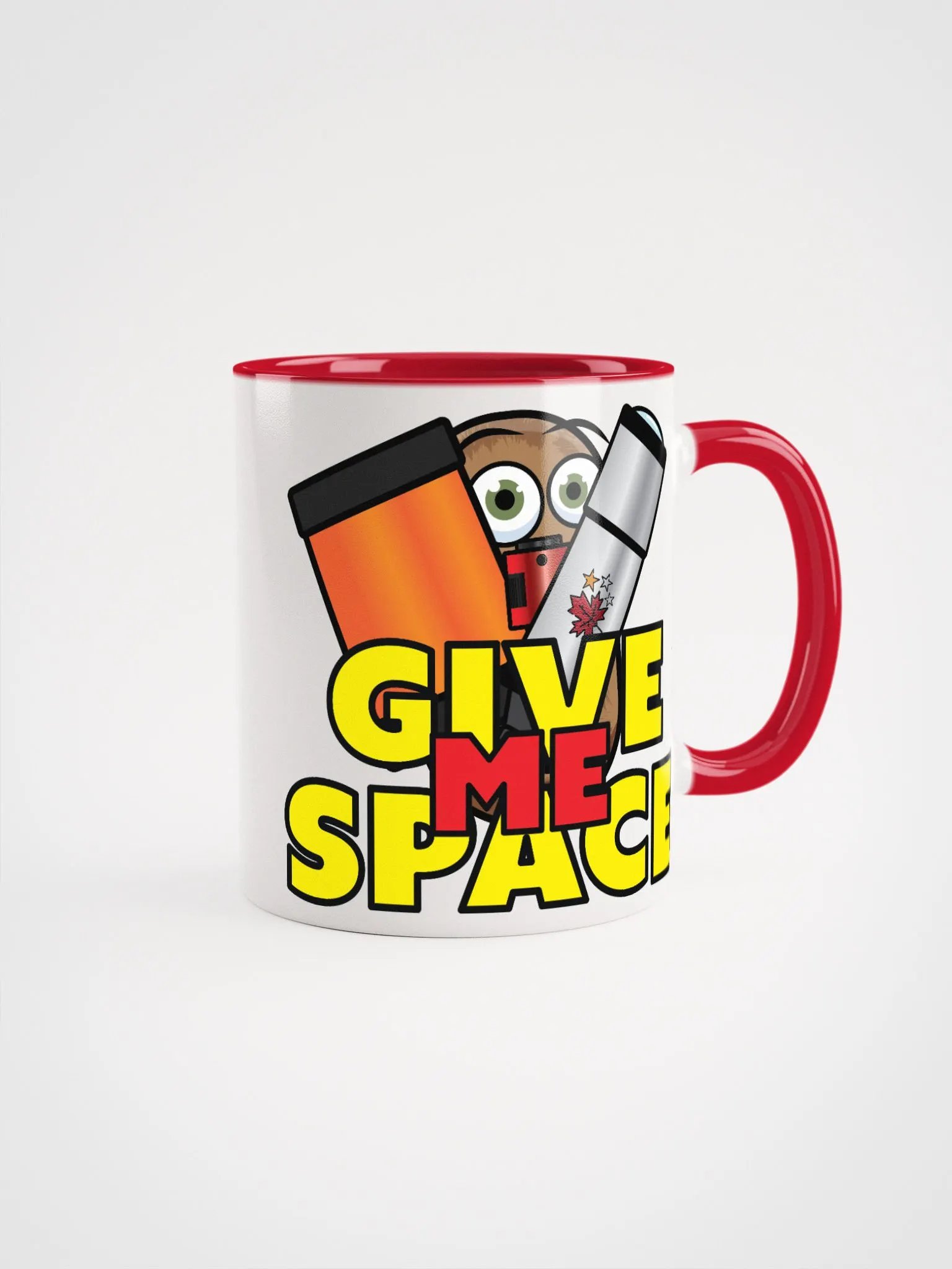 Give Me Space - Red Mug product image (1)
