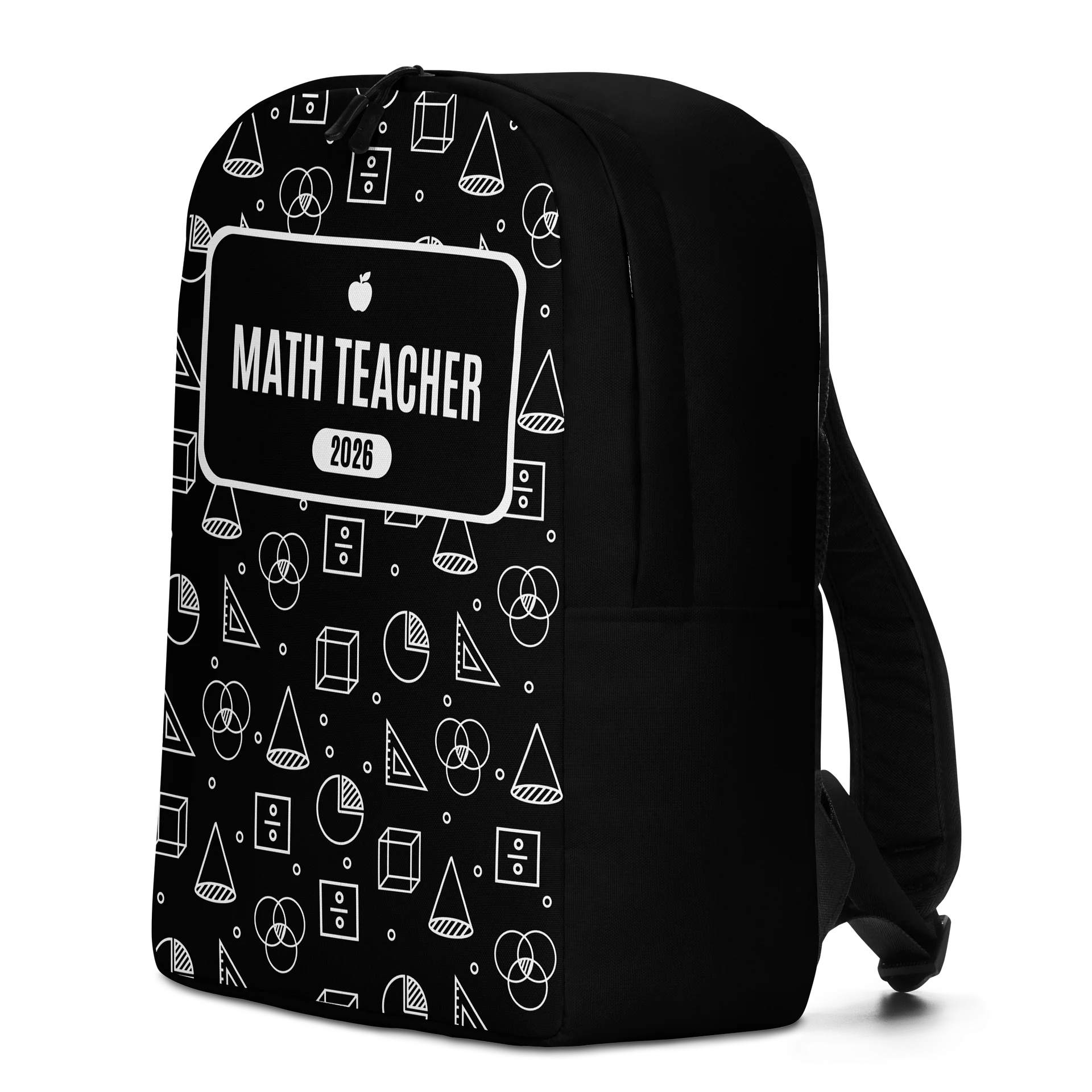 Math Teacher Backpack - Back to School Geometric Pattern Bag, Teacher Gift 2026 product image (2)